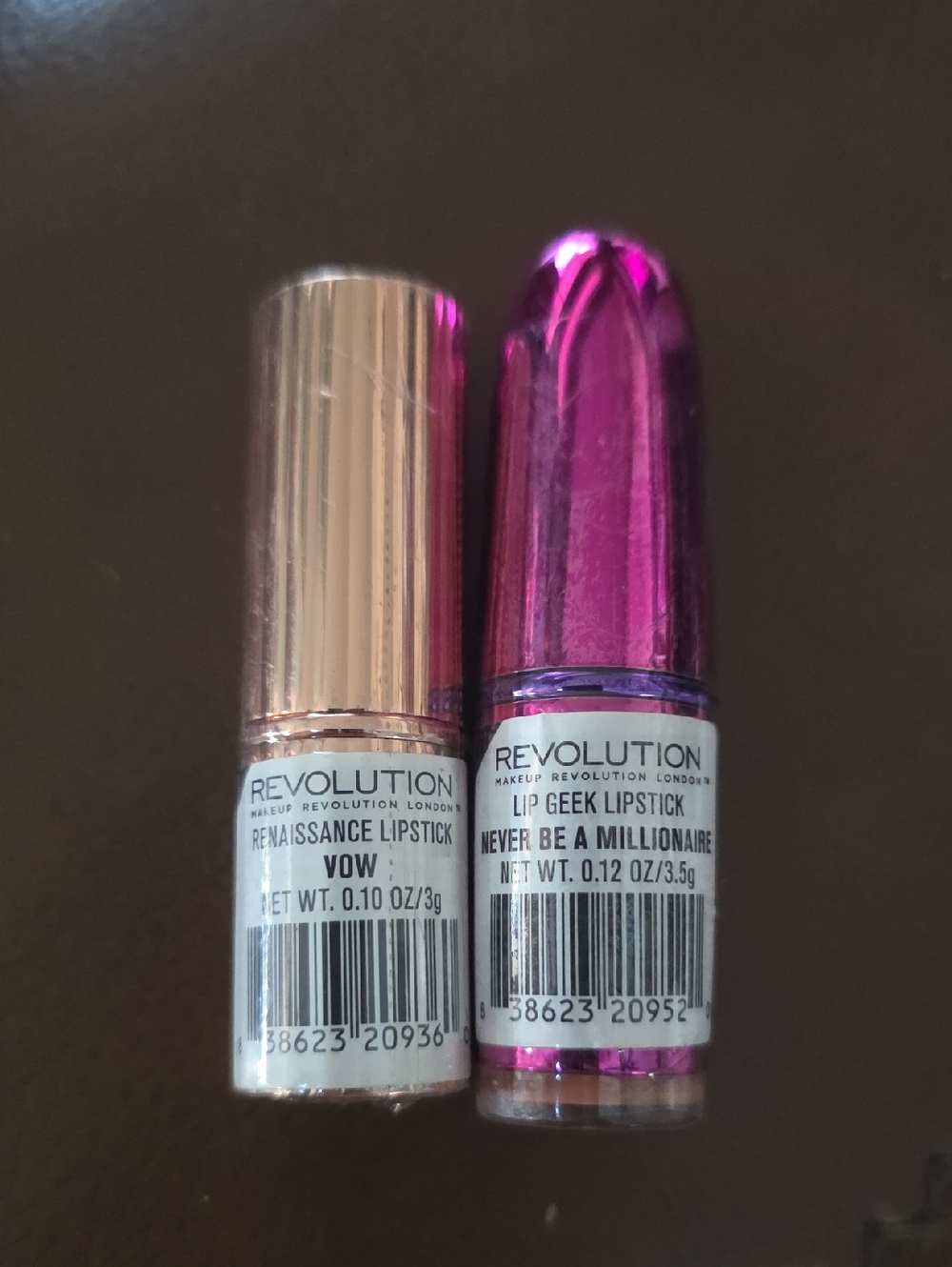 Revolution Lipstick Duo — Lip‎ Geek Lipstick & Renissance Lipstick
